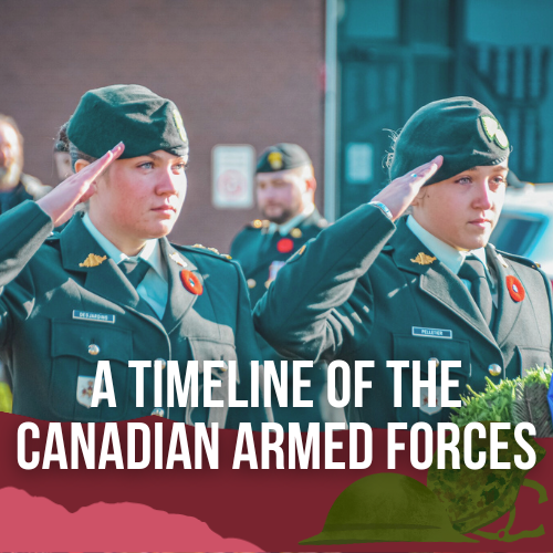 A Timeline of the Canadian Armed Forces
