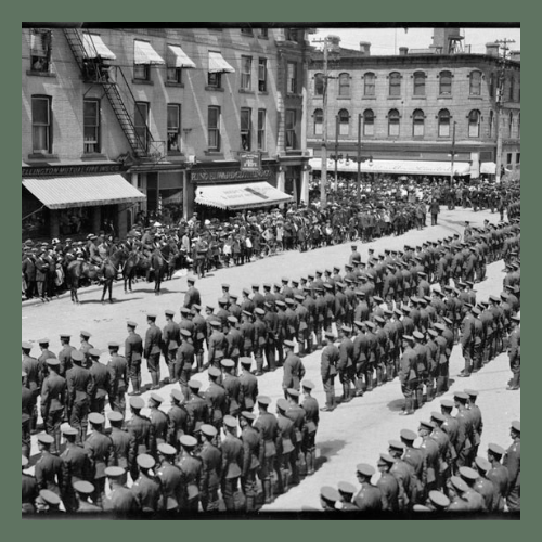 Putting war-time Guelph on the map: Mapping how a small community planned for war