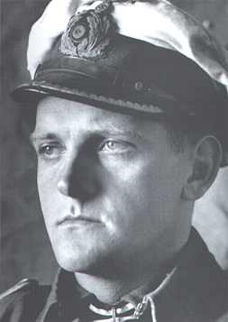 A headshot of a man wearing a German naval uniform.