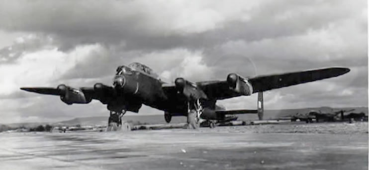 un avion Lancaster