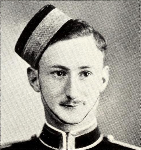 A young man in military uniform